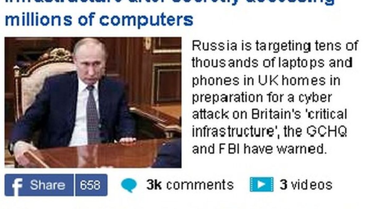 “Дейли Мейл” разкри какво ще „осакатят” хакерите на Путин във Великобритания