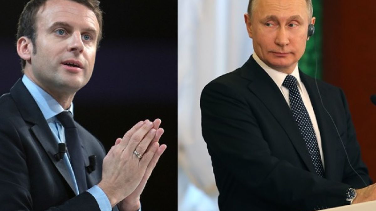 7sur7: Макрон се обяви за равен на Путин