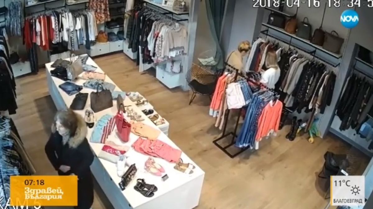 Защо не ги наказват? Крадли атакуват скъпи магазини в Бургас (ВИДЕО)