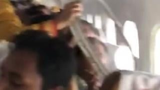 Самолет започна да се разпада в небето при зверска турбуленция (ВИДЕО)