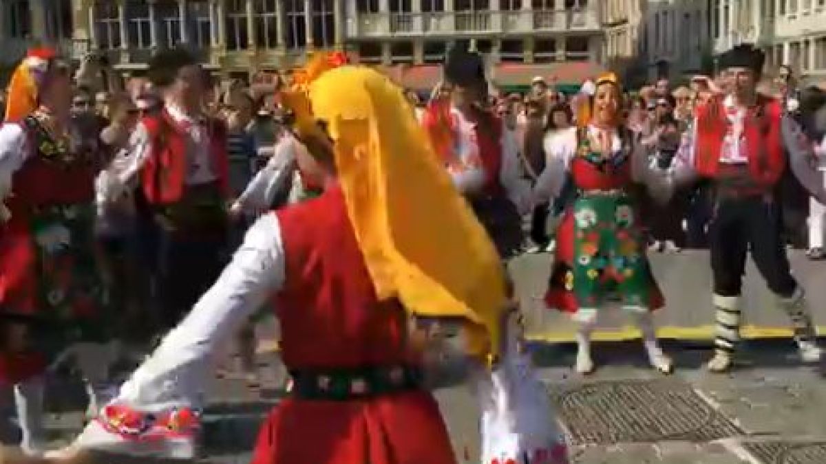 Българи сътвориха нещо страхотно в сърцето на Брюксел (ВИДЕО)