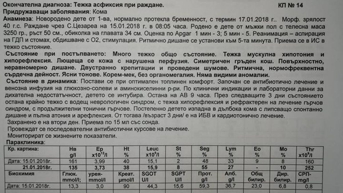 Христина от Стара Загора отиде да ражда здраво бебе, след 87 дни прибра трупчето на сина си