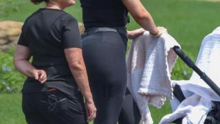 Клои Кардашиян засенчи кака си Ким с необятна дупара (СНИМКИ)