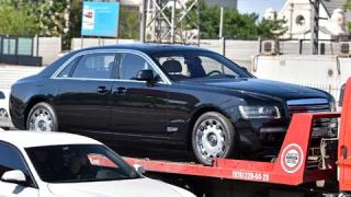 Заснеха Rolls-Royce, маскиран като ЗиЛ (СНИМКИ)