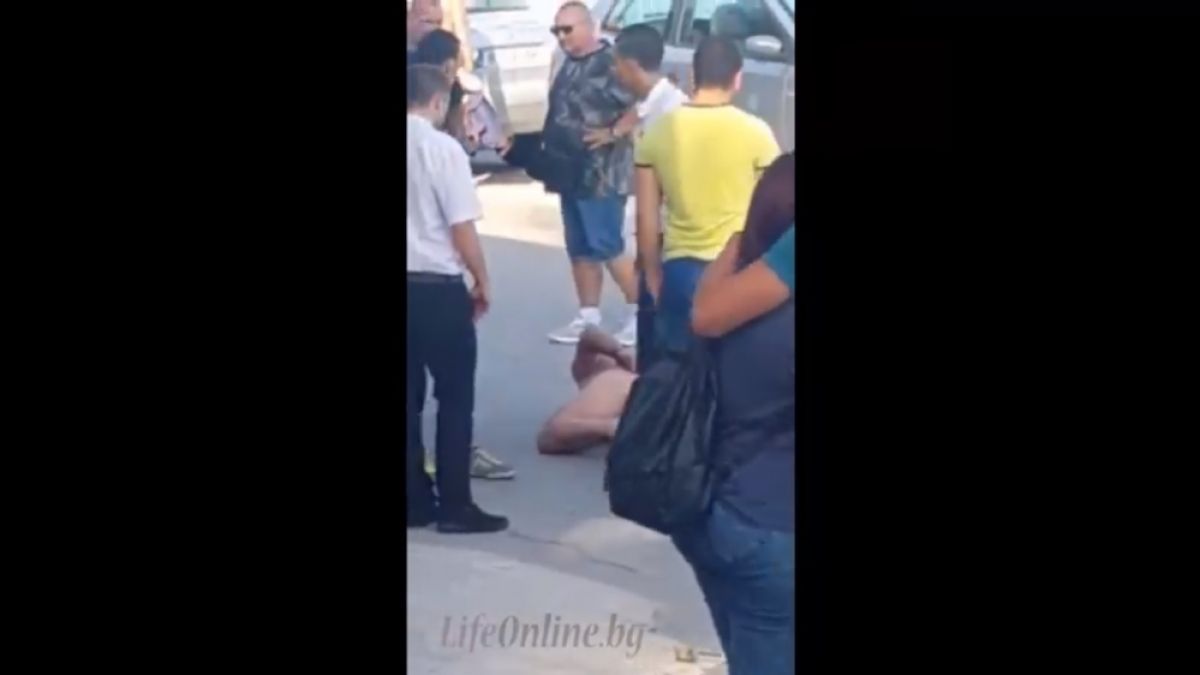 Гол мъж спретна истински екшън на варненската крайбрежна алея! (СНИМКИ)