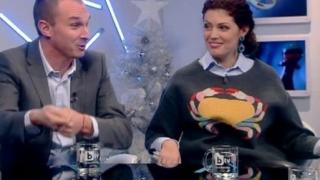 Петър Бакърджиев преобрази жена си, журналистът от bTV направи от Гергана Гунчева...