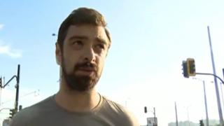 Страшен разказ на ръган и бит от роми на кръстовището в София: Имам рана на милиметри от сънната артерия, можеше да ме убият! (СНИМКИ)