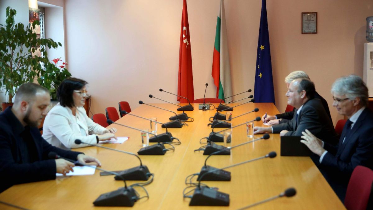 Корнелия Нинова се срещна с американския посланик – той го поискал 