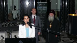 Премиерът Бойко Борисов купи картина от благотворителната изложба на Светия Синод и Сдружение "Маринела" "Деца рисуват за деца"