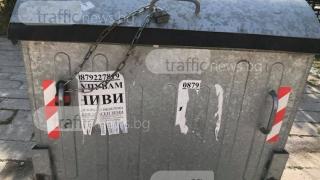 Пълен абсурд! Такава кофа за боклук като в Пловдив, никъде няма (СНИМКА)