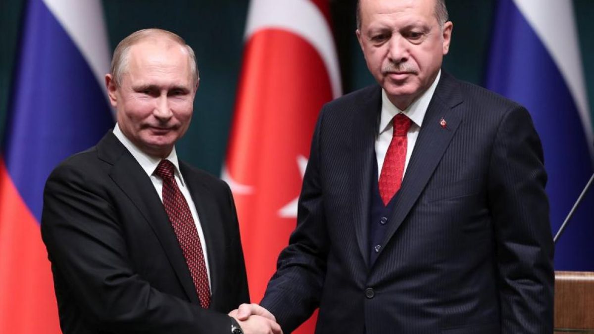 Ердоган с много добри думи за Путин 