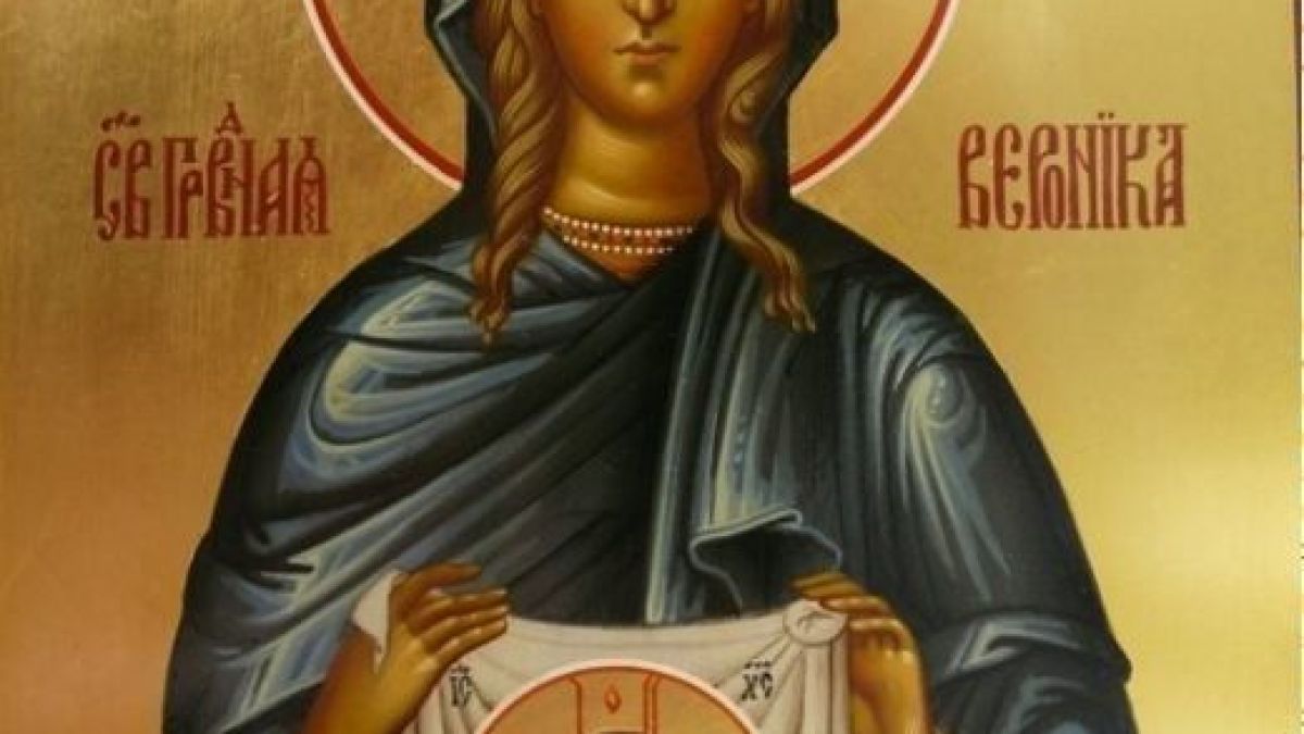 Прекрасни имена черпят днес, почитаме светица, извършила чудо с лика на Спасителя 
