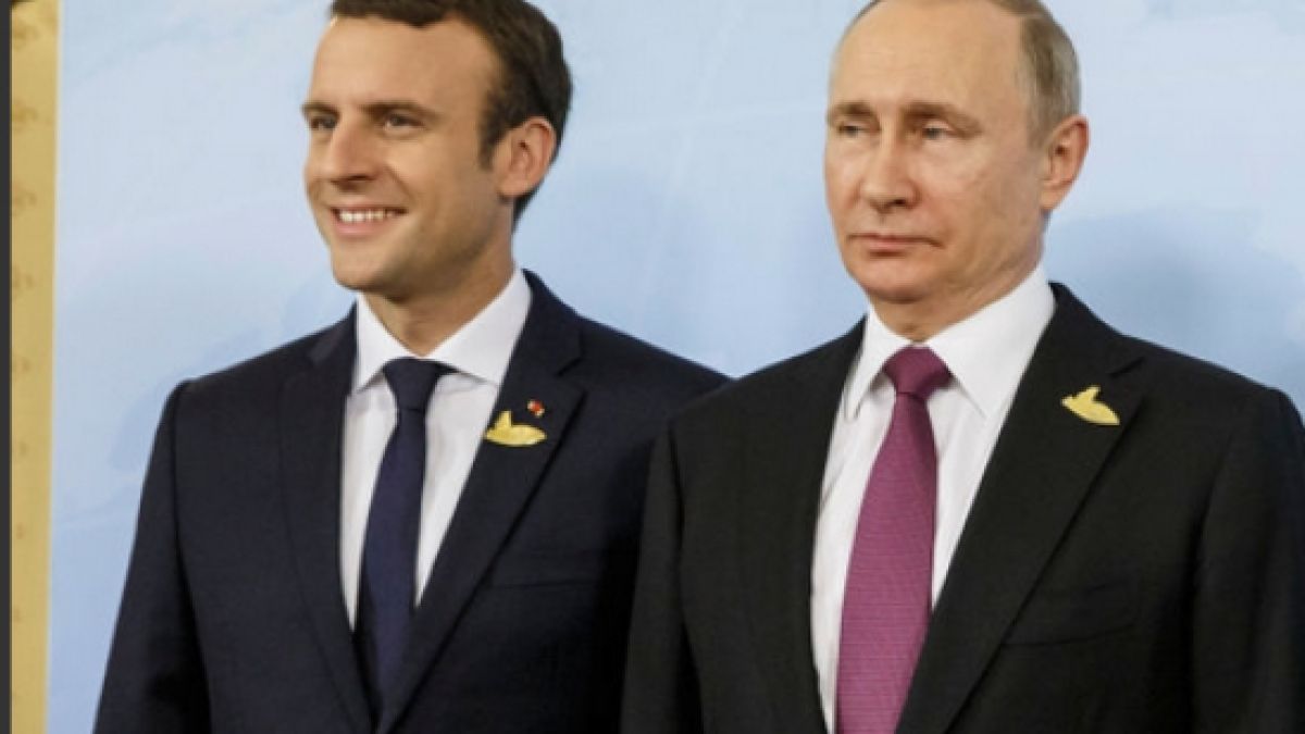 Разкриха какво ще обсъдят Макрон и Путин на срещата си утре