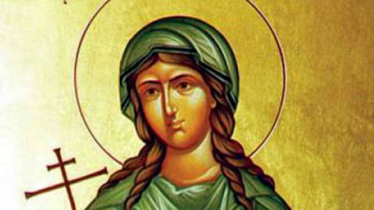 Почитаме света мъченица, разпната на кръст като Христос