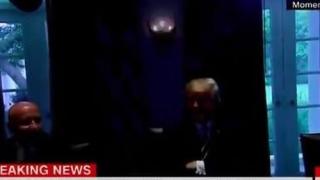Гаси тока! Тръмп остана на тъмно (ВИДЕО)
