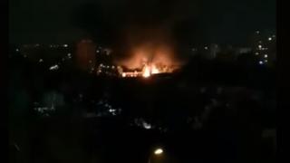 В огнения ад в "Люлин" изгорели шест луксозни коли! Заложната къща била на легендарен крими герой, свързан с отвличане и опит за убийство