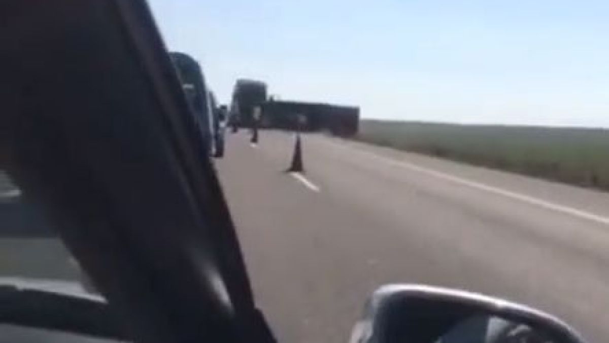 Само в БЛИЦ! Това е ТИР-ът на смъртта на „Тракия“, където тази сутрин се случи голяма трагедия (ВИДЕО)