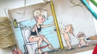 Млада майка на две деца взриви мрежата с рисунките си! Със сигурност и ти ще се разпознаеш в някоя от тях