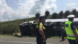 Само в БЛИЦ! Динко докара два невиждани звяра на АМ "Тракия" и започна да... (СНИМКИ)