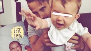 Христо Шопов е на седмото небе, а синът му Наум разтопи мрежата с мили СНИМКИ с...