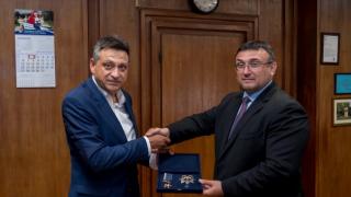 МВР удостои Драгомир Димитров с почетно отличие