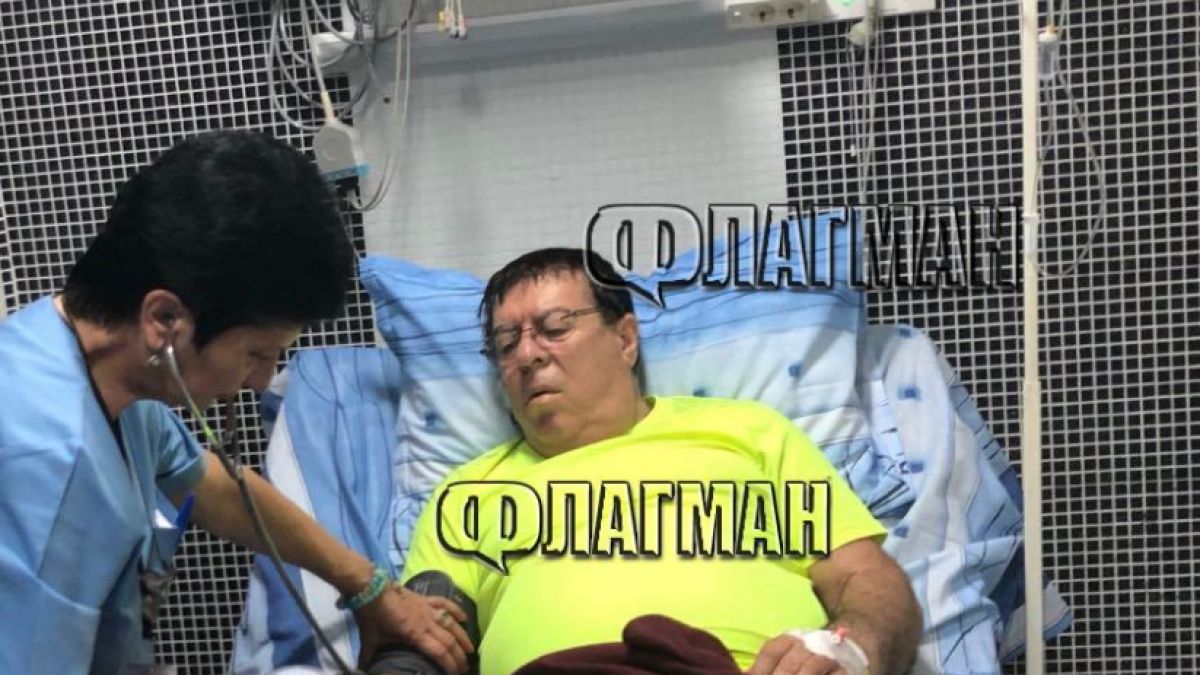 Първа СНИМКА на общинаря Бенчо Бенчев от болничната стая 