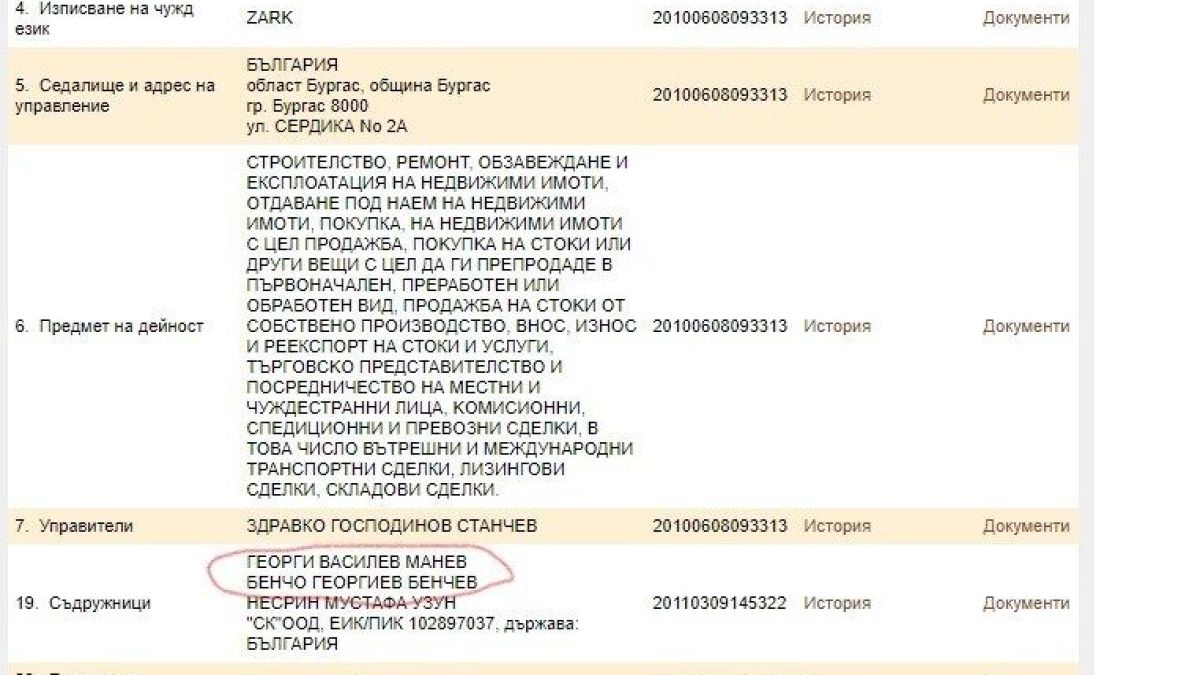  Близък на Валери Симеонов - съдружник на Бенчо Бенчев