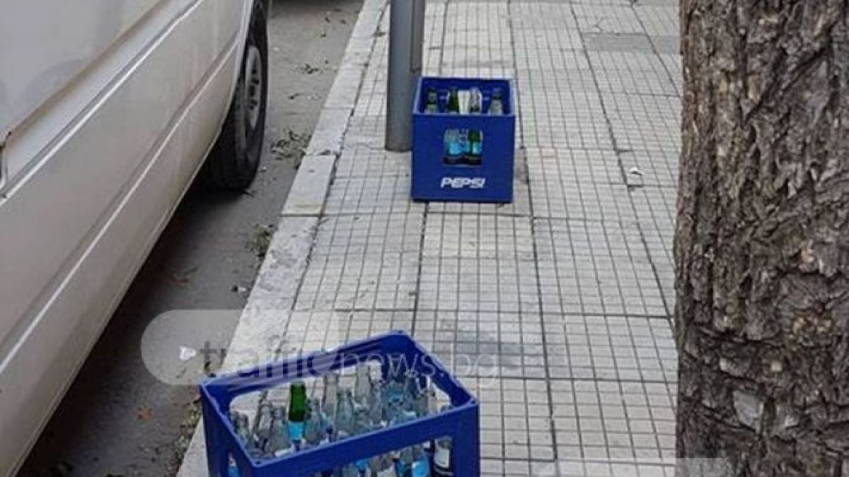 Пловдивски ресторант измисли много оригинален начин, за да пази паркоместа (СНИМКИ)