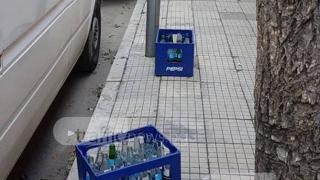 Пловдивски ресторант измисли много оригинален начин, за да пази паркоместа (СНИМКИ)