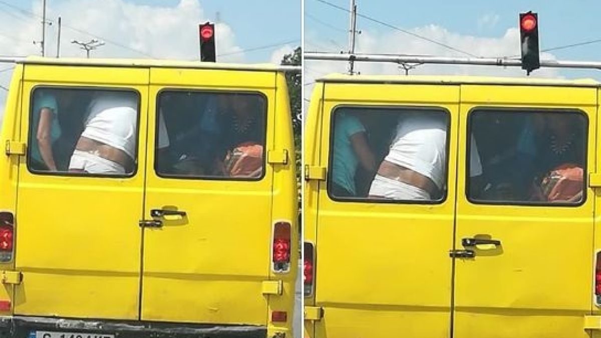 Странна СНИМКА на ярко жълт софийски бус шашардиса мрежата
