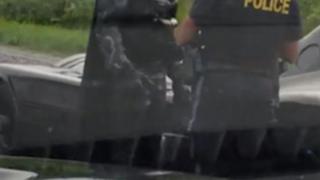 Вече видяхме всичко! Полицията спря Батман за превишена скорост (ВИДЕО)