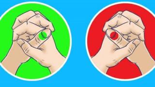 Скръстете пръстите си - палецът ви ще разкрие огромна тайна