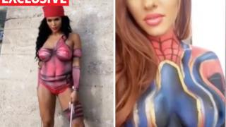 Фен на комикси превръща полуголи модели в супергерои (ВИДЕО 18+)