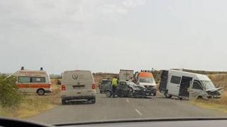 Зверско автомеле край Слънчев бряг! (СНИМКИ)