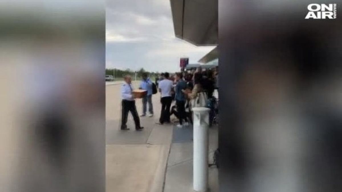 Пилот на отменен полет направи уникална изненада на пътниците