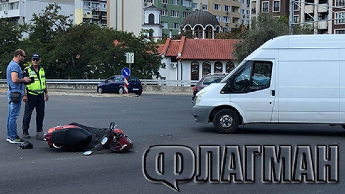 Стана ясно кой е бургаският моторист, който се потроши след зверски сблъсък с микробус