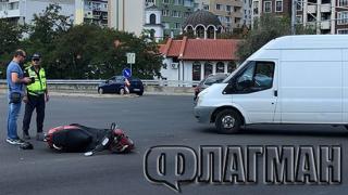 Стана ясно кой е бургаският моторист, който се потроши след зверски сблъсък с микробус