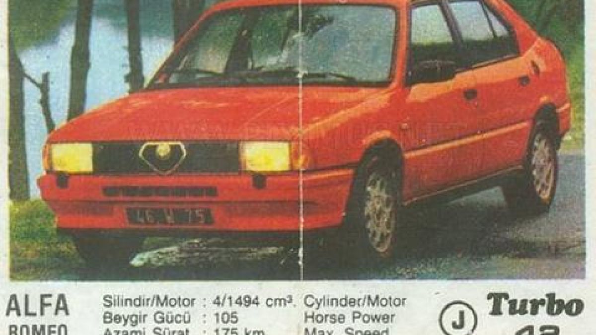 Помните ли Alfa-та от дъвки Turbo №42 (СНИМКИ)