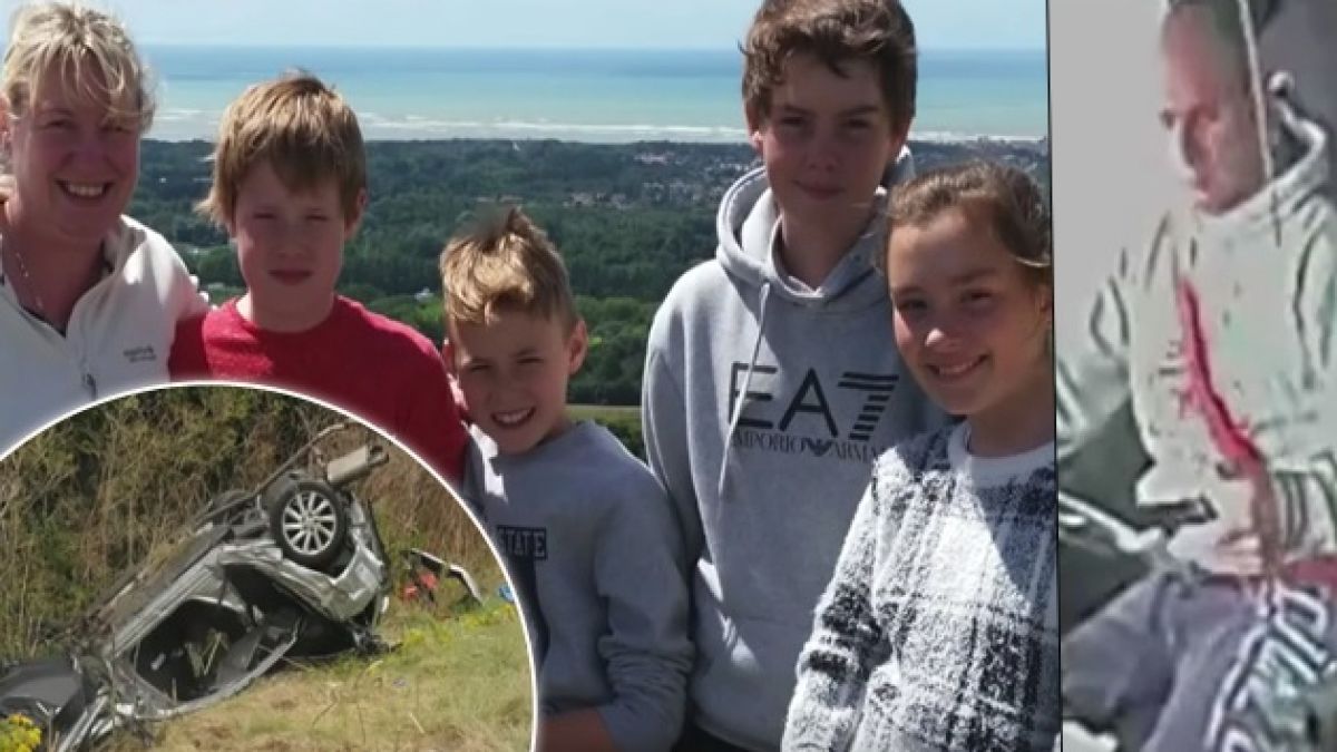 Кошмарно ВИДЕО: Тираджия си игра с телефона и размаза кола с майка и деца