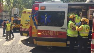 Кошмар в Мадрид! Срути се скеле, има загинал и много ранени (СНИМКИ/ВИДЕО)