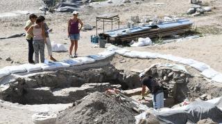 Уникална находка изскочи изпод мозайките в Голямата базилика в Пловдив 