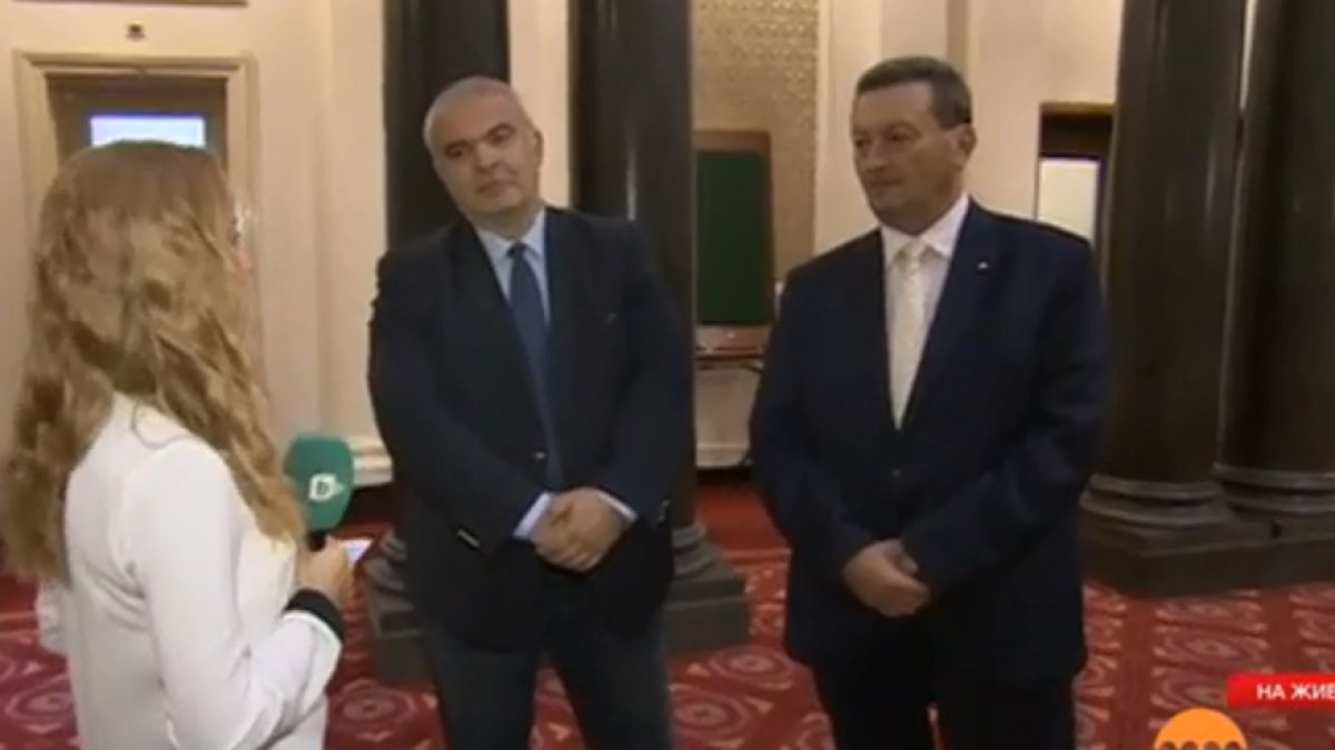 Бесен скандал между депутати от ГЕРБ и БСП преди гласуването на министрите 