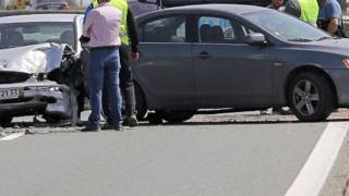 Кола натресе ТИР на „Тракия“ до София! Има задръстване 
