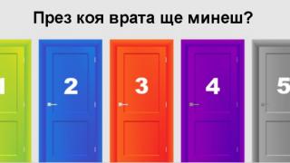 Избери си врата и разбери повече за себе си!