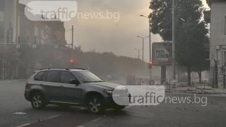Пясъчна буря се разрази в Пловдив (СНИМКИ)