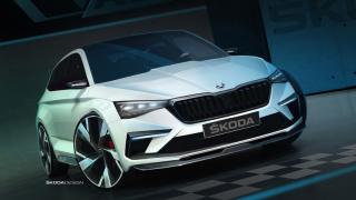 Прототипът на новата "напомпана" Skoda Rapid се оказа бесен хибрид (СНИМКИ)