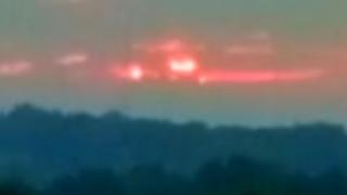 Стивън засне на ВИДЕО чудо невиждано в небето над Индиана