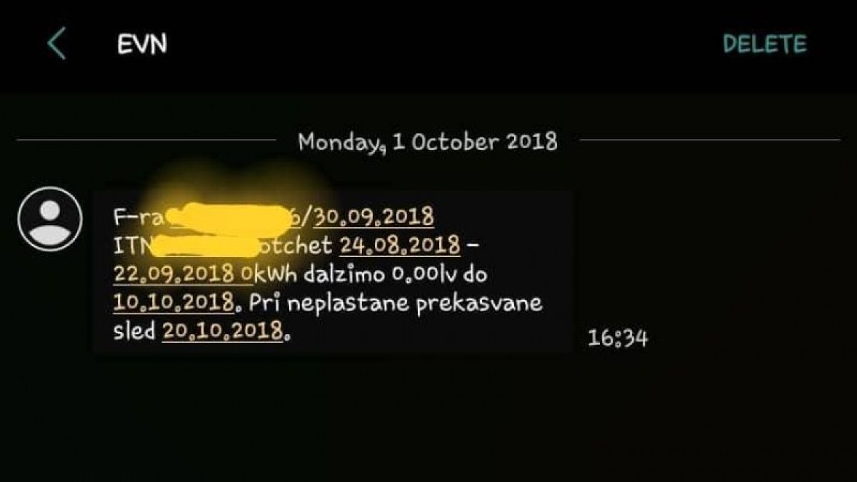Няма кеш, няма ток! EVN към абонат с 0 лв сметка за ток: Дърпаме шалтера, ако не платите