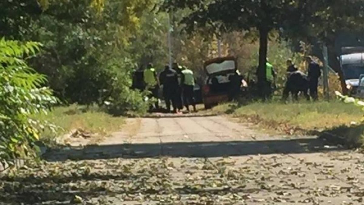 Зрелищен арест в Пловдив, полицаи гониха шофьор до бензиностанция 