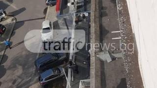 Ужас в Пловдив! Писъци огласиха района около „УМБАЛ Свети Георги” (СНИМКИ)
